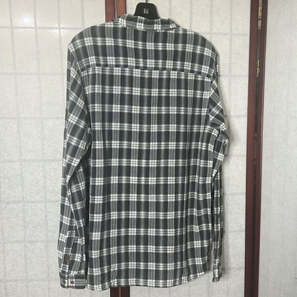 PATAGONIA 100% ORGANIC COTTON PLAID‎ BUTTON DOWN SHIRT SIZE M - Picture 2 of 7